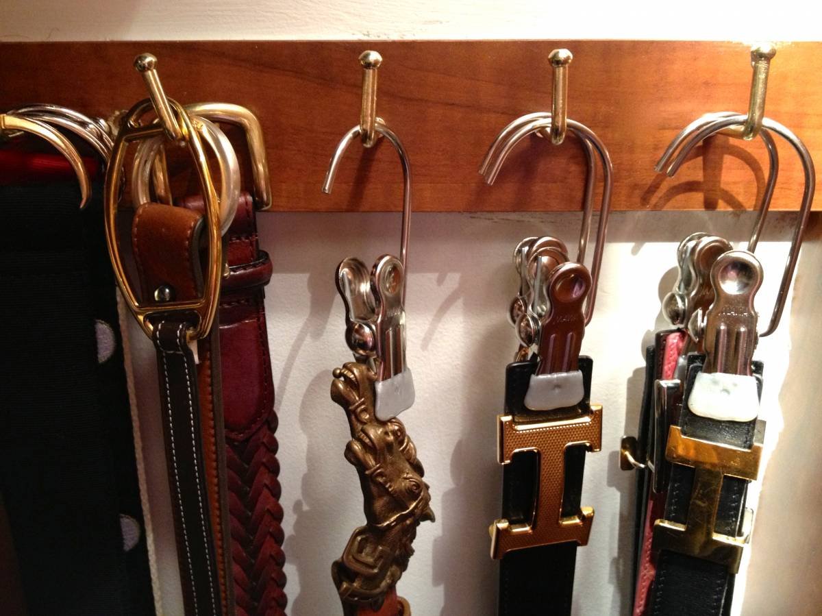A Great Trick for Hanging Belts Frances Schultz