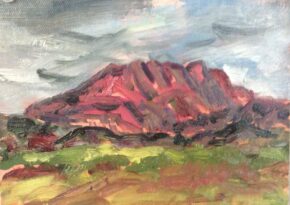 Mont Ste Victoire, by Frances Schultz