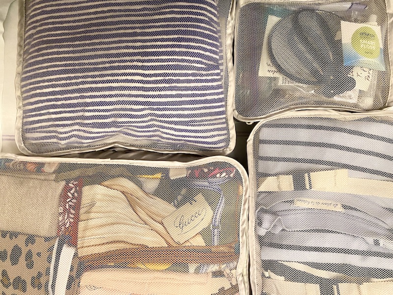 Packing cubes are a blessing - Frances Schultz