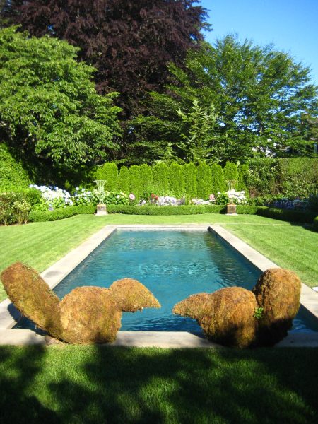 topiary at Bee Cottage