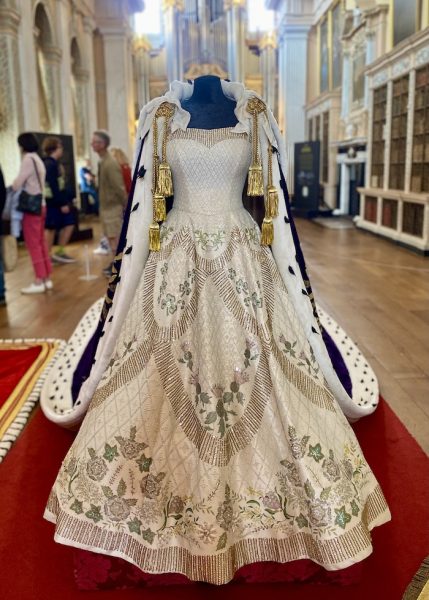 Elizabeth II's coronation costume as created for "The Crown."