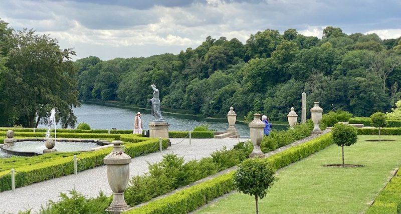 The water terrace at Blenheim