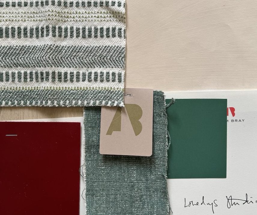 Studio scheme samples for Lovedays House