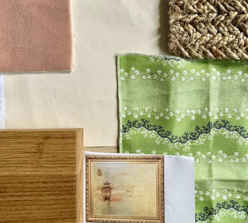 Living room scheme for Lovedays House