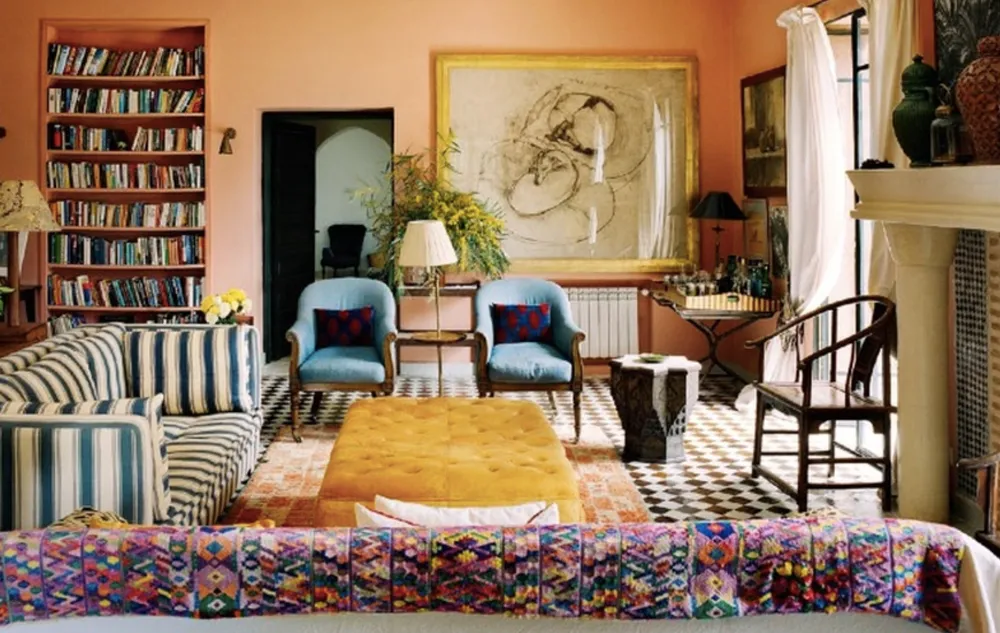Marakesh House by Adam Bray, photo Francois Halard for Vogue, via Adam Bray